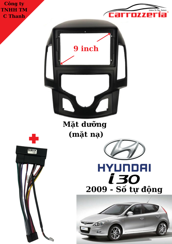 Mặt dưỡng Hyundai i30 2009 (Số tự động)