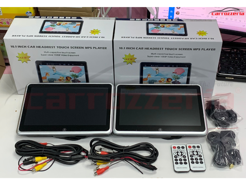 Màn hình kẹp gối đầu 10.1 inch