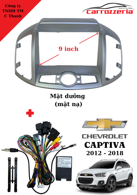 Mặt dưỡng Chevrolet Captiva 2016 - 2018